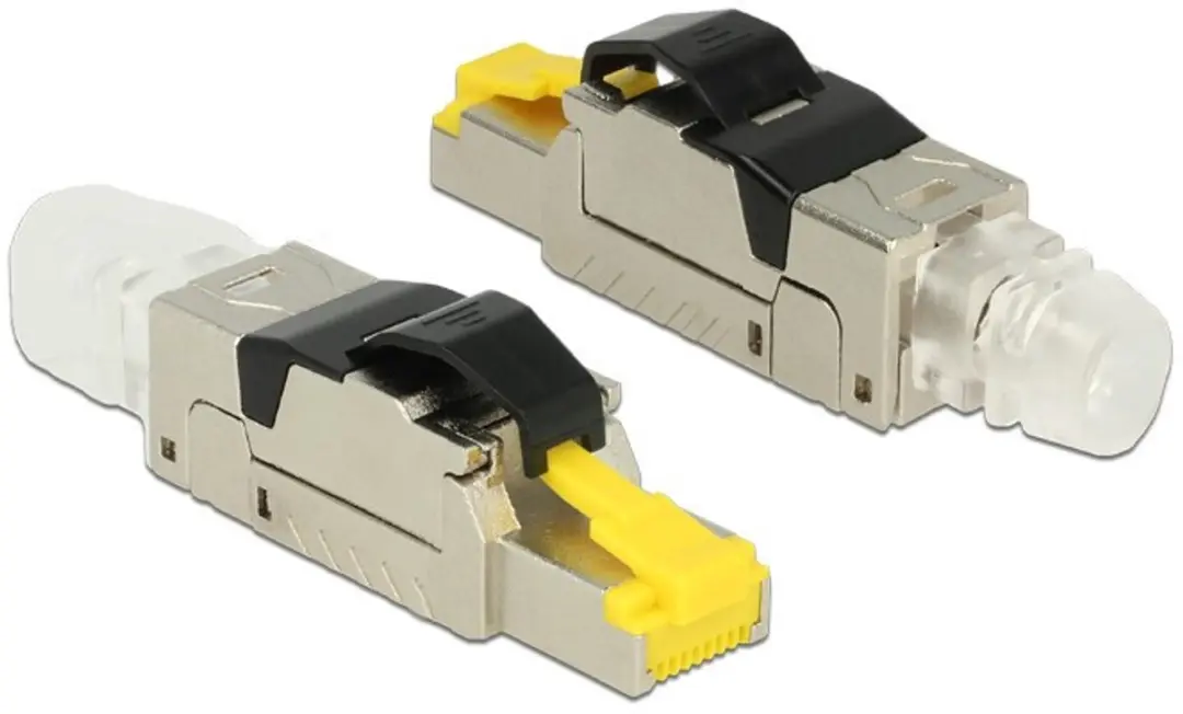 Delock RJ45 Plug Cat.8.1 Field Assembly - Zwart