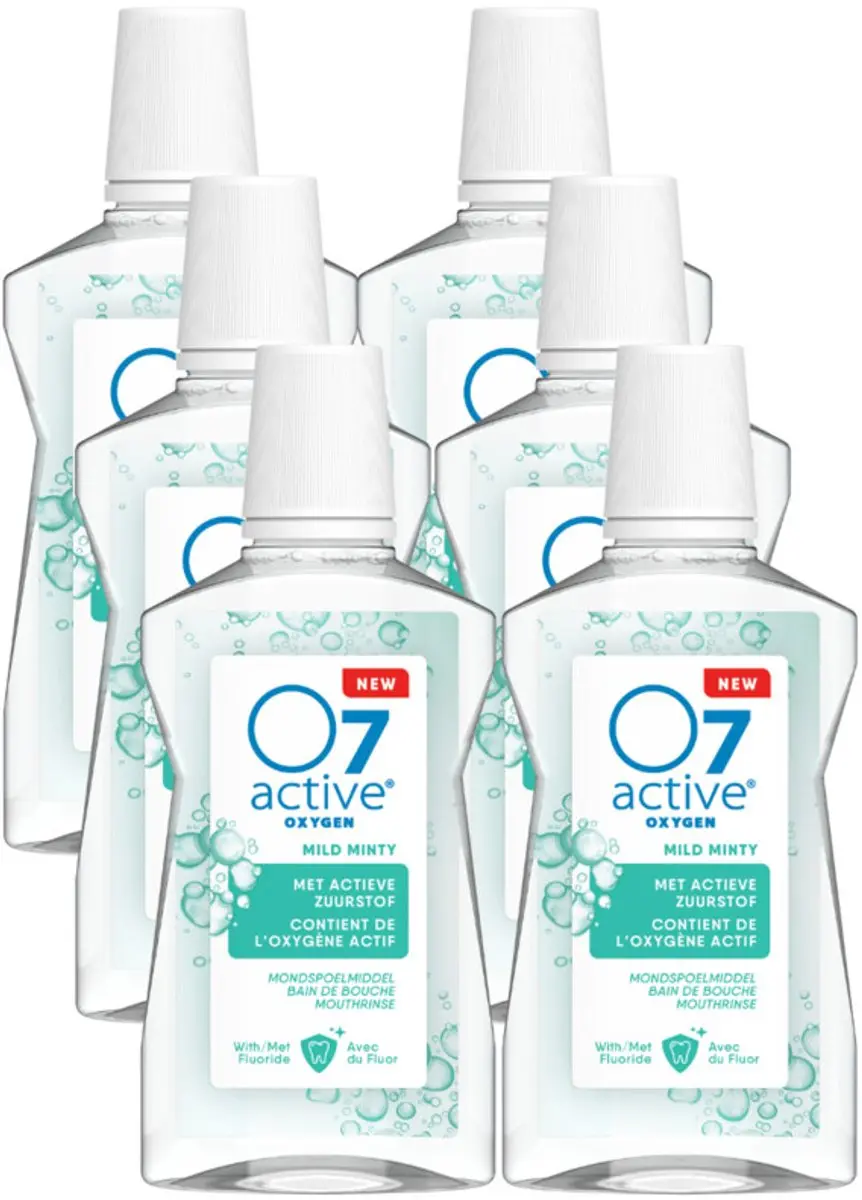 O7 Active Mondspoelmiddel Mild Mint