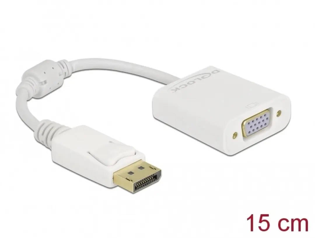 Delock DisplayPort 1.2 naar VGA Adapter