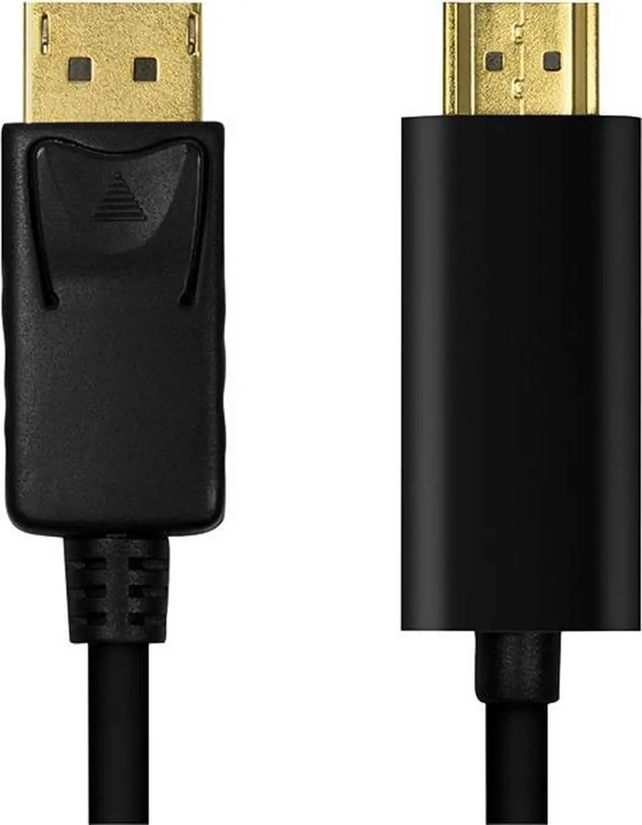 Logilink CV0126 DisplayPort naar HDMI Adapter 1m - Zwart