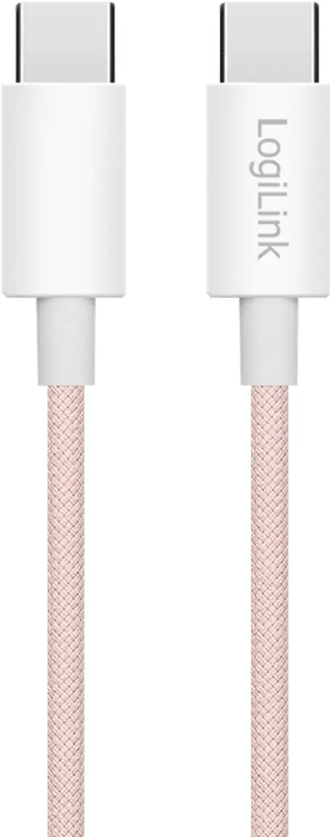 Logilink CU0343 USB 2.0 Kabel 1,5m - USB-C - Roze