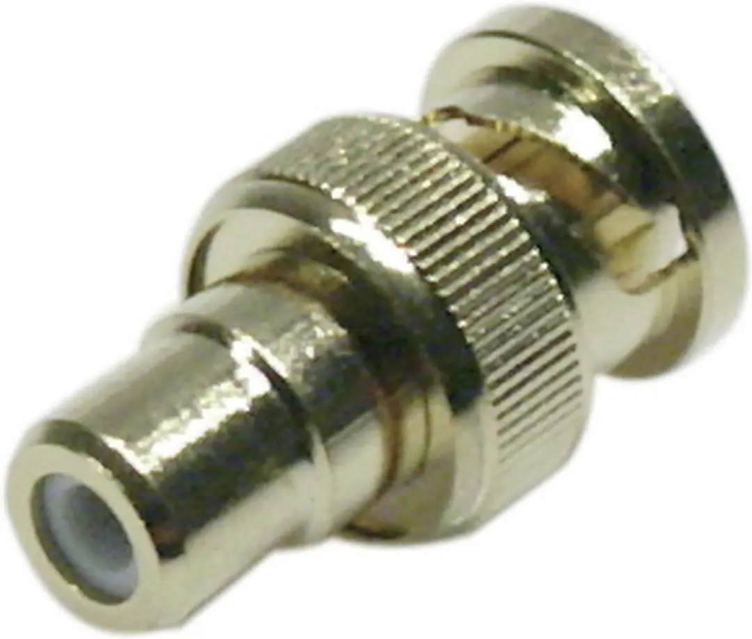 Deltaco MM-60A RCA BNC Adapter - Goud