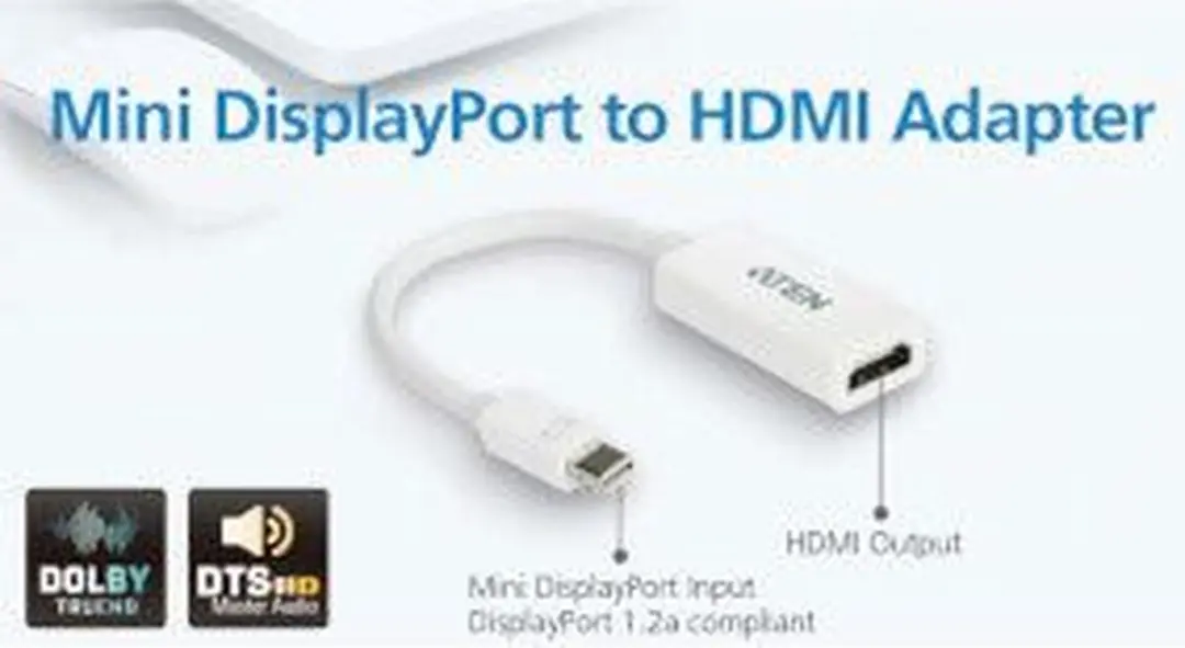 Aten VC960 Mini DisplayPort naar DVI Adapter - 20cm - Kleurenmix