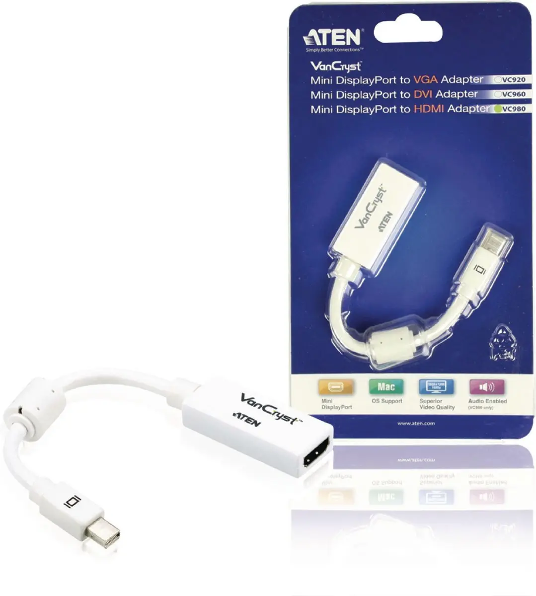 Aten VC960 Mini DisplayPort naar DVI Adapter