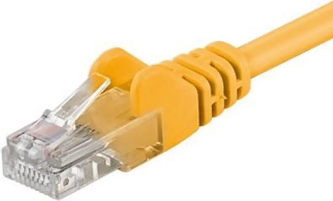 Goobay CAT6 Netwerkkabel RJ45 - Geel 20m