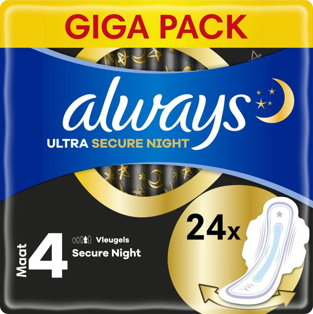 Always Ultra Secure Night Maandverband