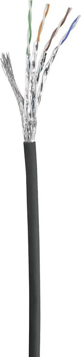 Renkforce RF-4737382 Netwerkkabel CAT 6 S/FTP 10m - Zwart