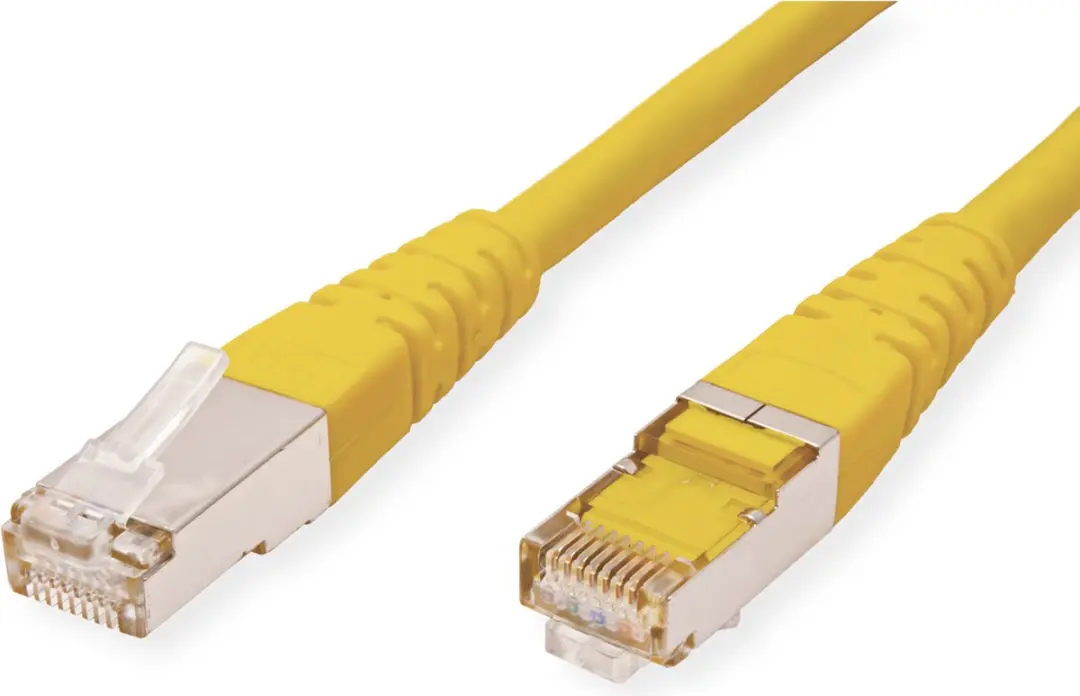 Roline Patchkabel Cat.5e FTP Geel 0,5m