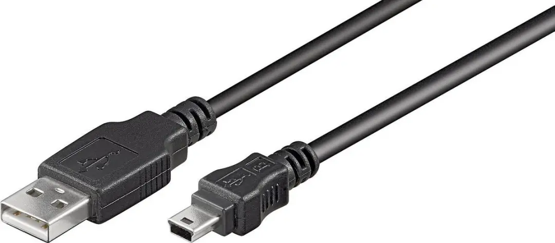 Goobay USB Mini B naar USB-A Kabel 2A