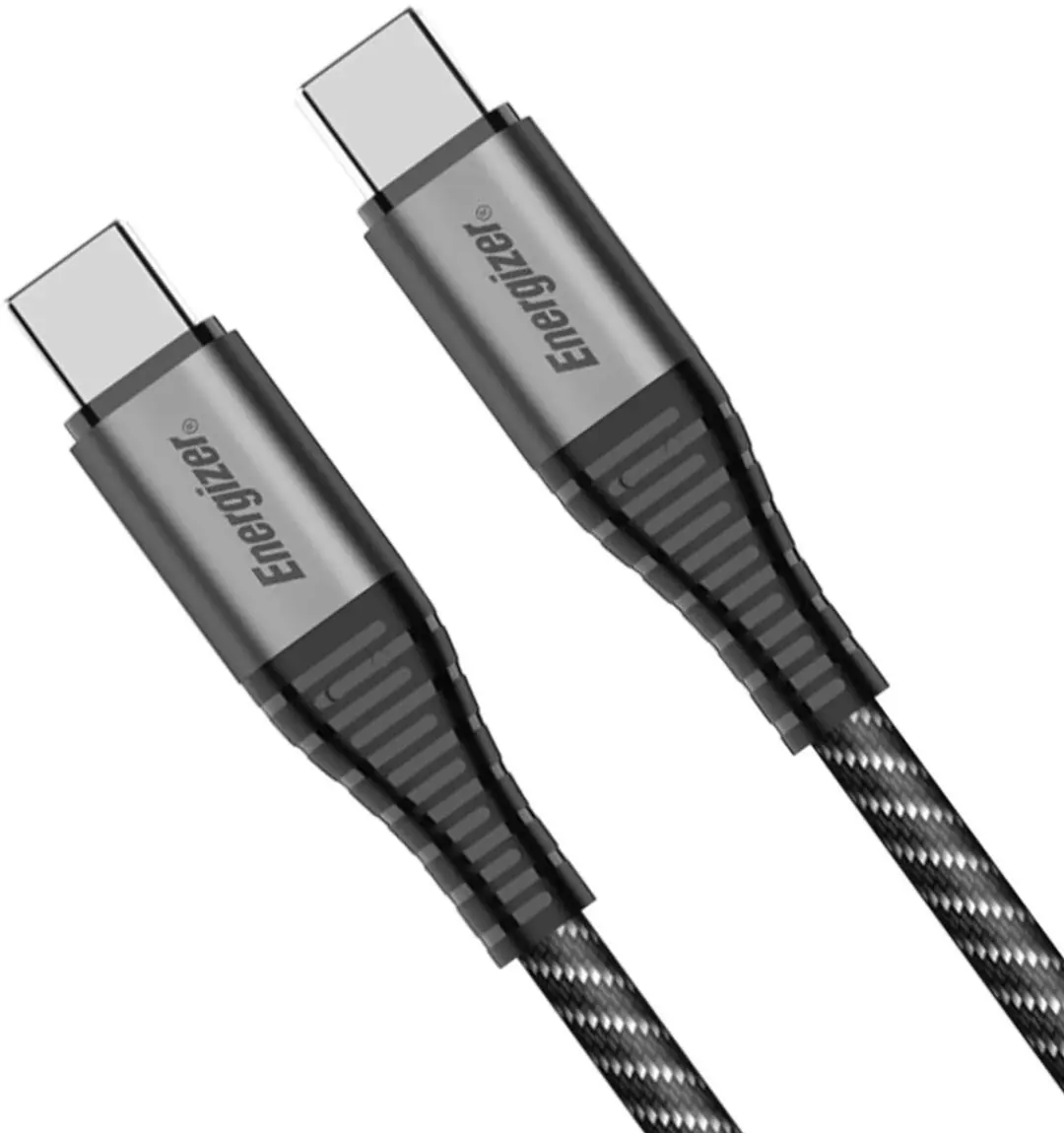 Energizer USB-C naar USB-C Kabel 100W - 2m - Zwart