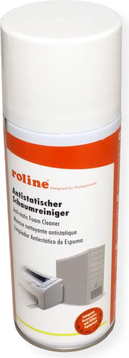 ROLINE antistatische schuimreiniger, 400 ml