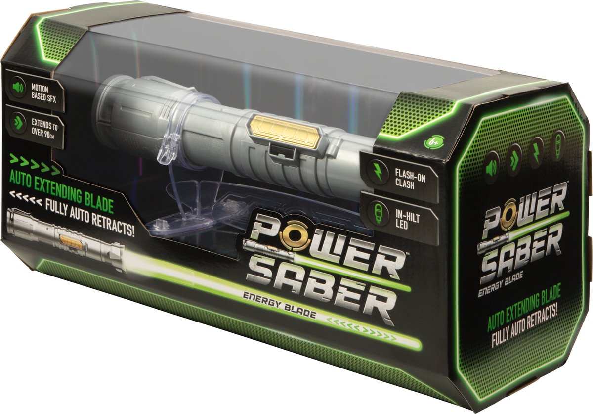 Goliath speelgoed Power Saber Green - lichtzwaard voor kinderen.