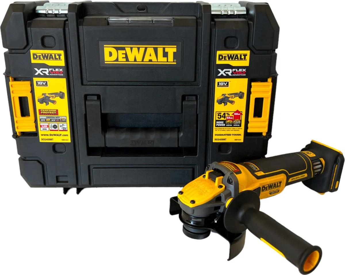 DeWalt DCG409NT Accu Haakse Slijper 125mm - 18V XR FlexVolt