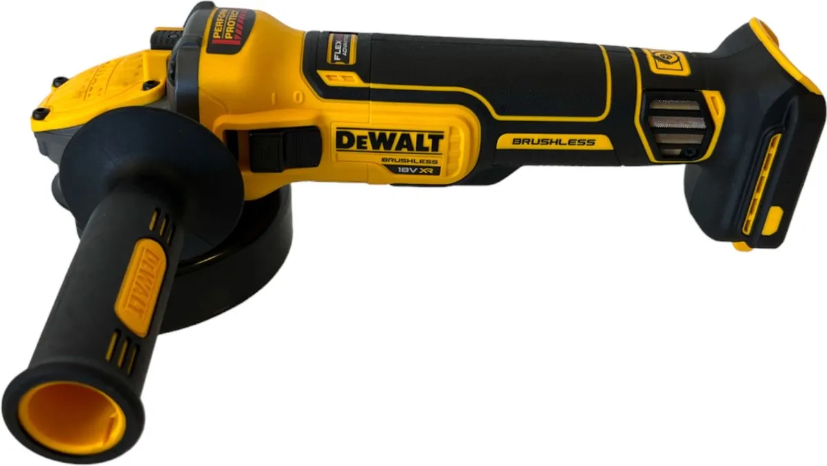 DeWalt DCG409NT Accu Haakse Slijper 125mm - 18V XR FlexVolt - afbeelding 6 van 6
