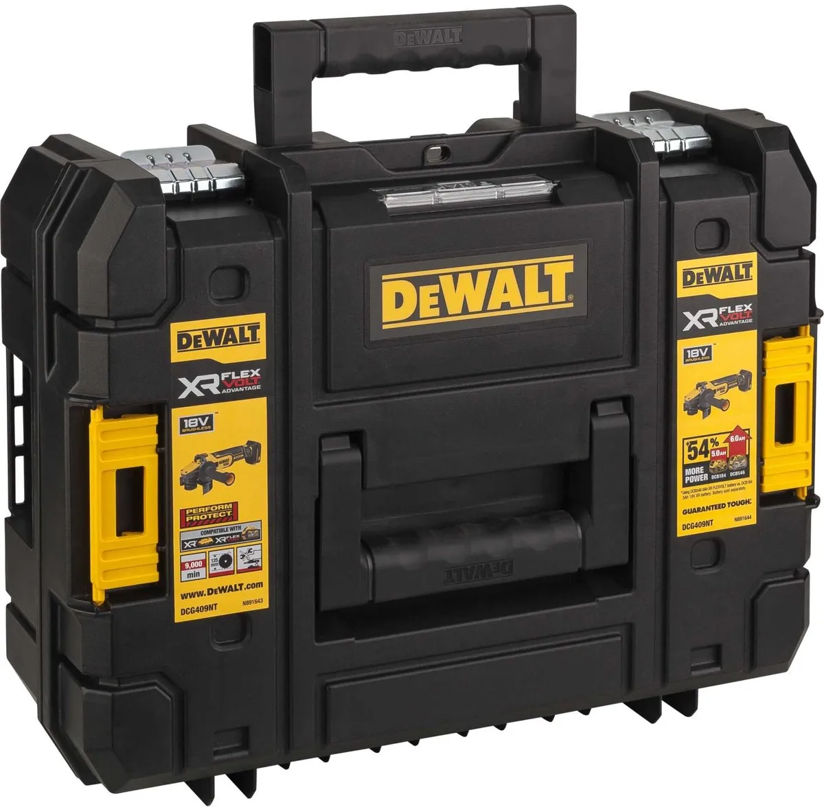 DeWalt DCG409NT Accu Haakse Slijper 125mm - 18V XR FlexVolt