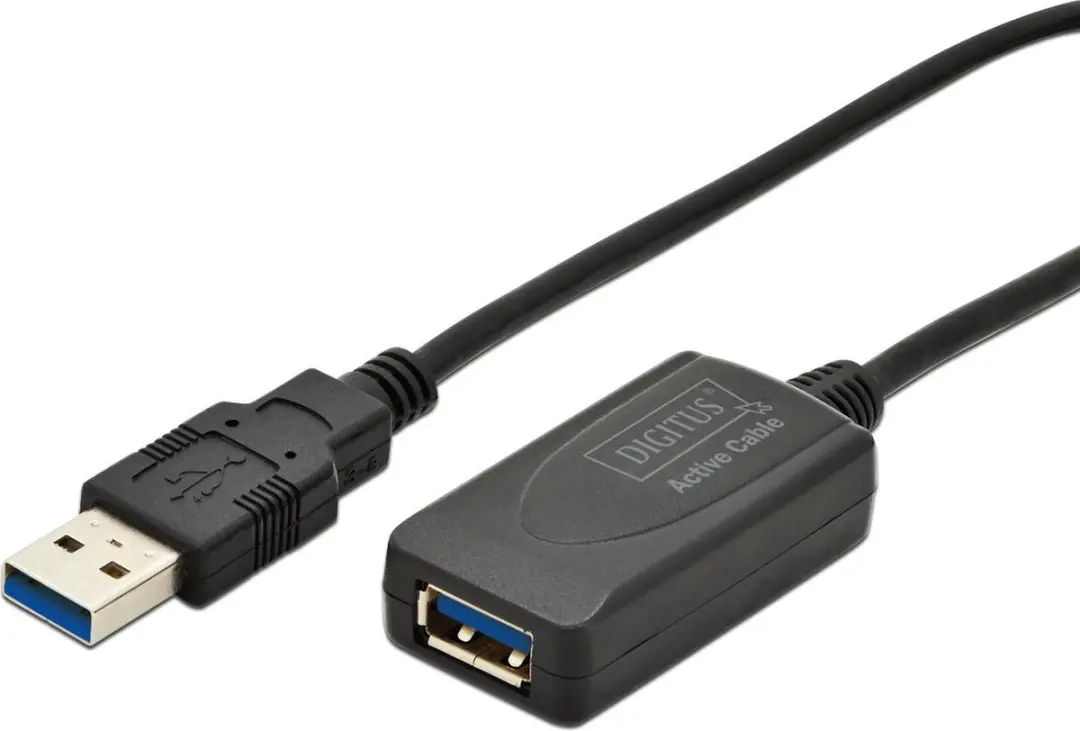 Digitus DA-73104 USB 3.2 Gen1 Kabel 5m - Zwart