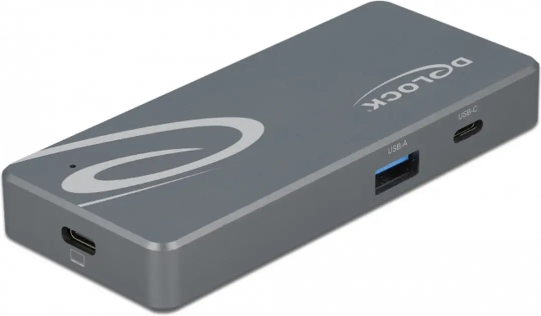 Delock 91754 USB-C Kaartlezer CFast/SD - Grijs