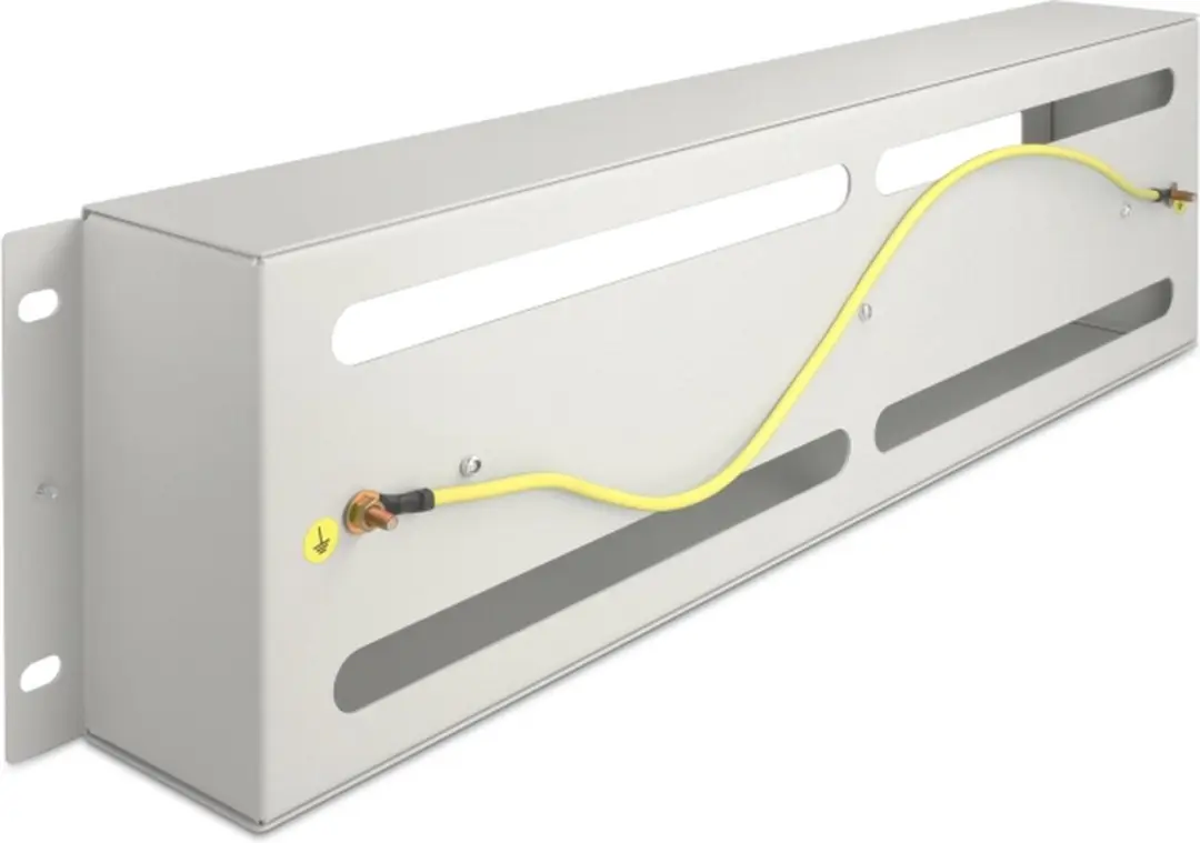 Delock 19" Circuit-breaker Strip 3U - Grijs