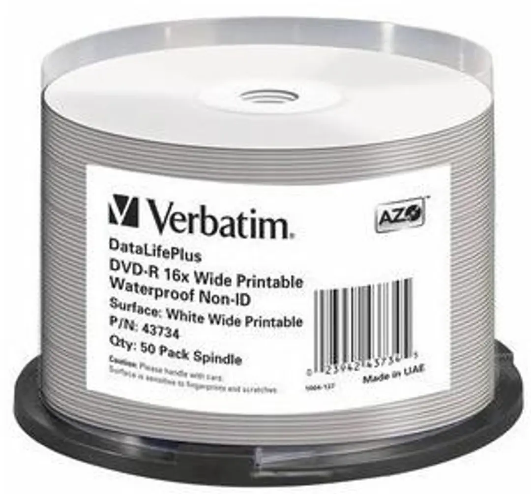 Verbatim 43734 DVD-R 4.7GB