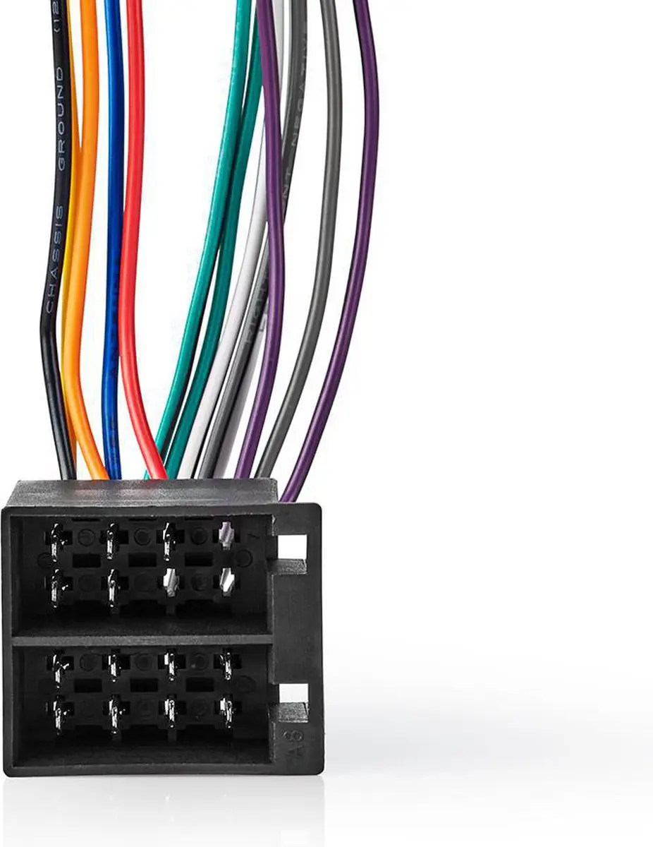 Nedis ISO-Kabel Autoradio Volkswagen 0.15m - Multicolor
