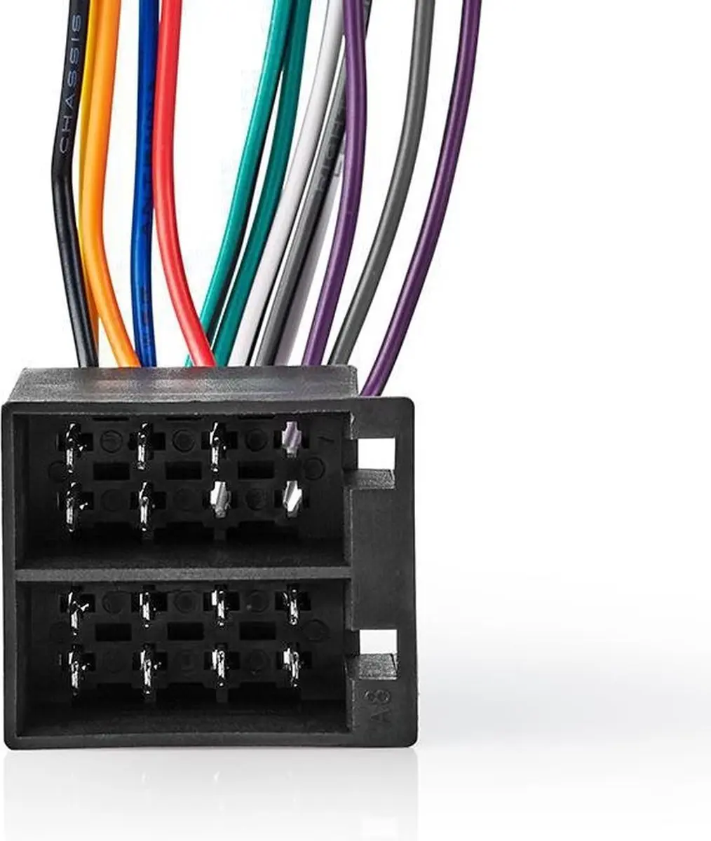 Nedis ISO-Kabel Autoradio Volkswagen 0.15m - Multicolor