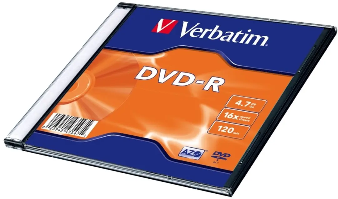 Verbatim DVD-R 4.7GB 16x AZO