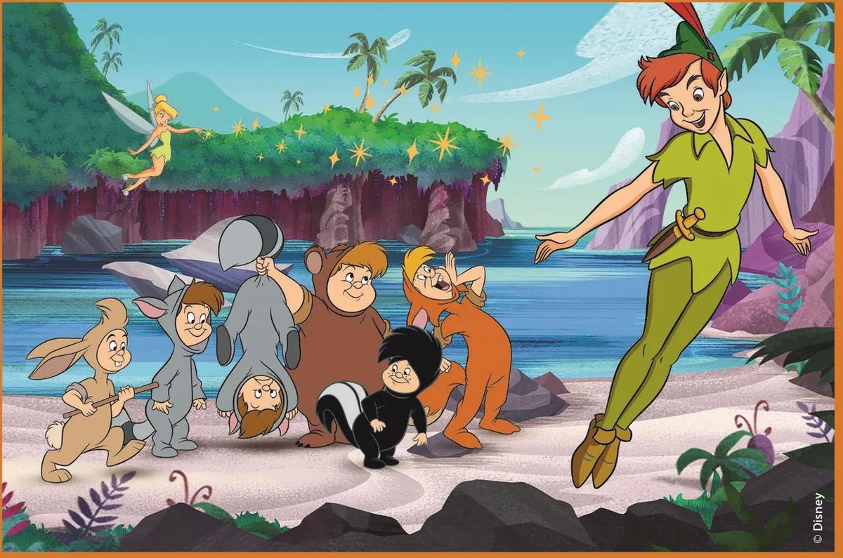 Clementoni Disney Classic 6 Blokken Puzzel - 6 Stuks - afbeelding 6 van 6