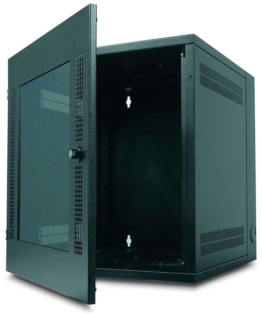 APC NetShelter WX AR100 13U Wandkast - Glazen deur - Zwart