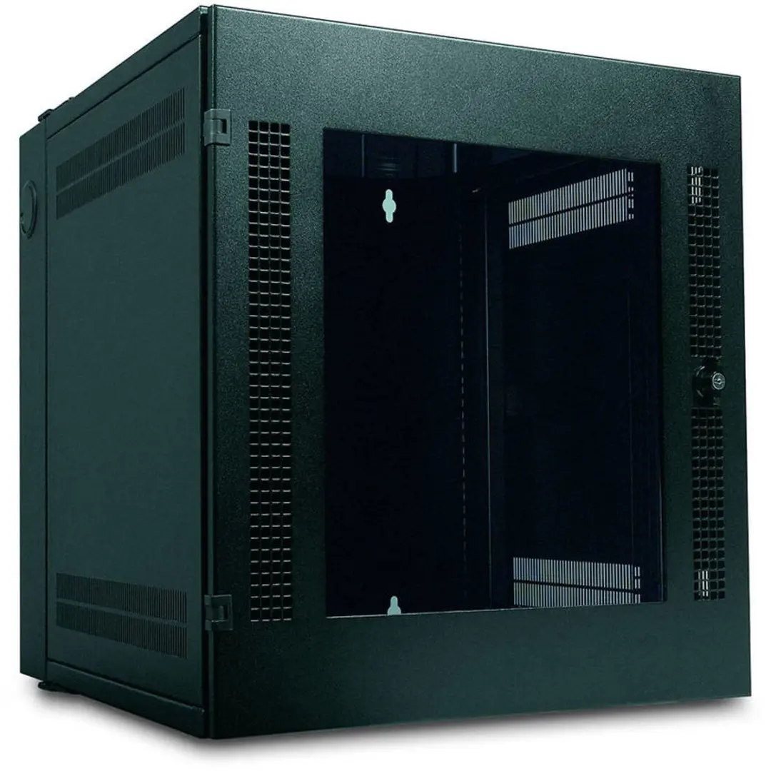 APC NetShelter WX AR100 13U Wandkast - Glazen deur - Zwart