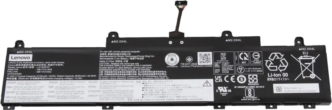 Lenovo 5B11F21942 Batterij