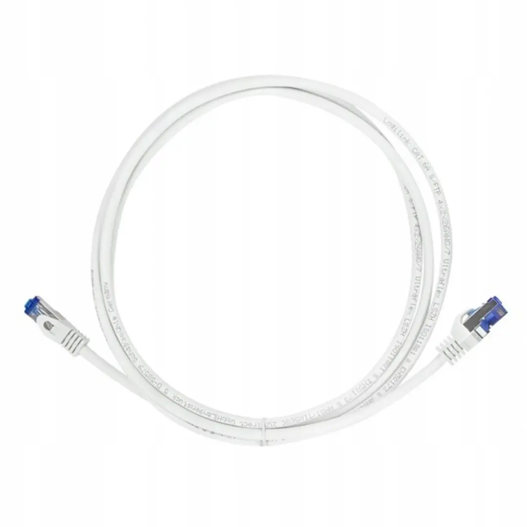 Logilink Cat6A S/FTP Patchkabel 0,5m - Wit