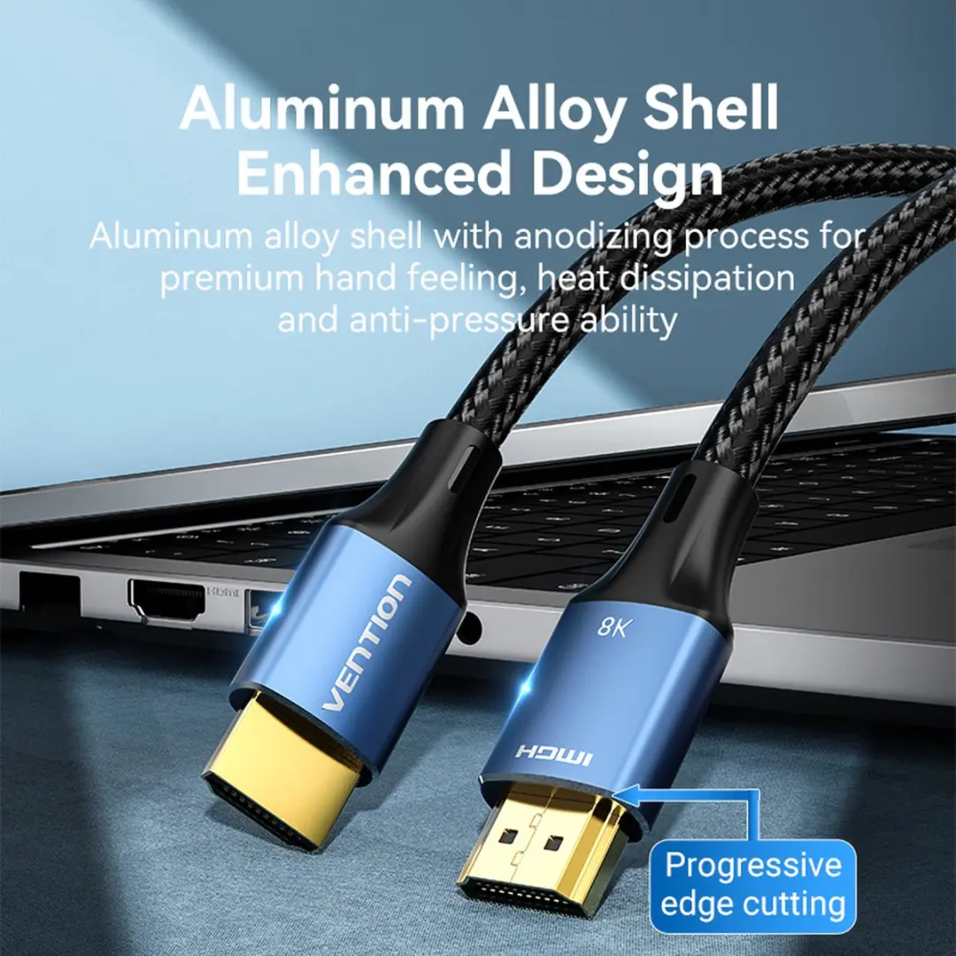 Vention ALGLJ Kabel - Blauw