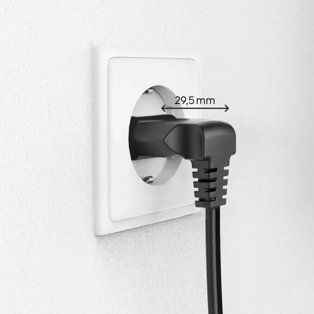Hama 00223286 Stroomkabel - 5m - Zwart