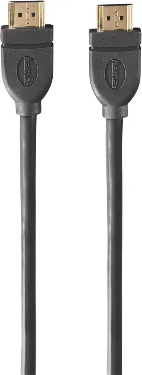 Hama HDMI Kabel 0,75m Type A - Grijs