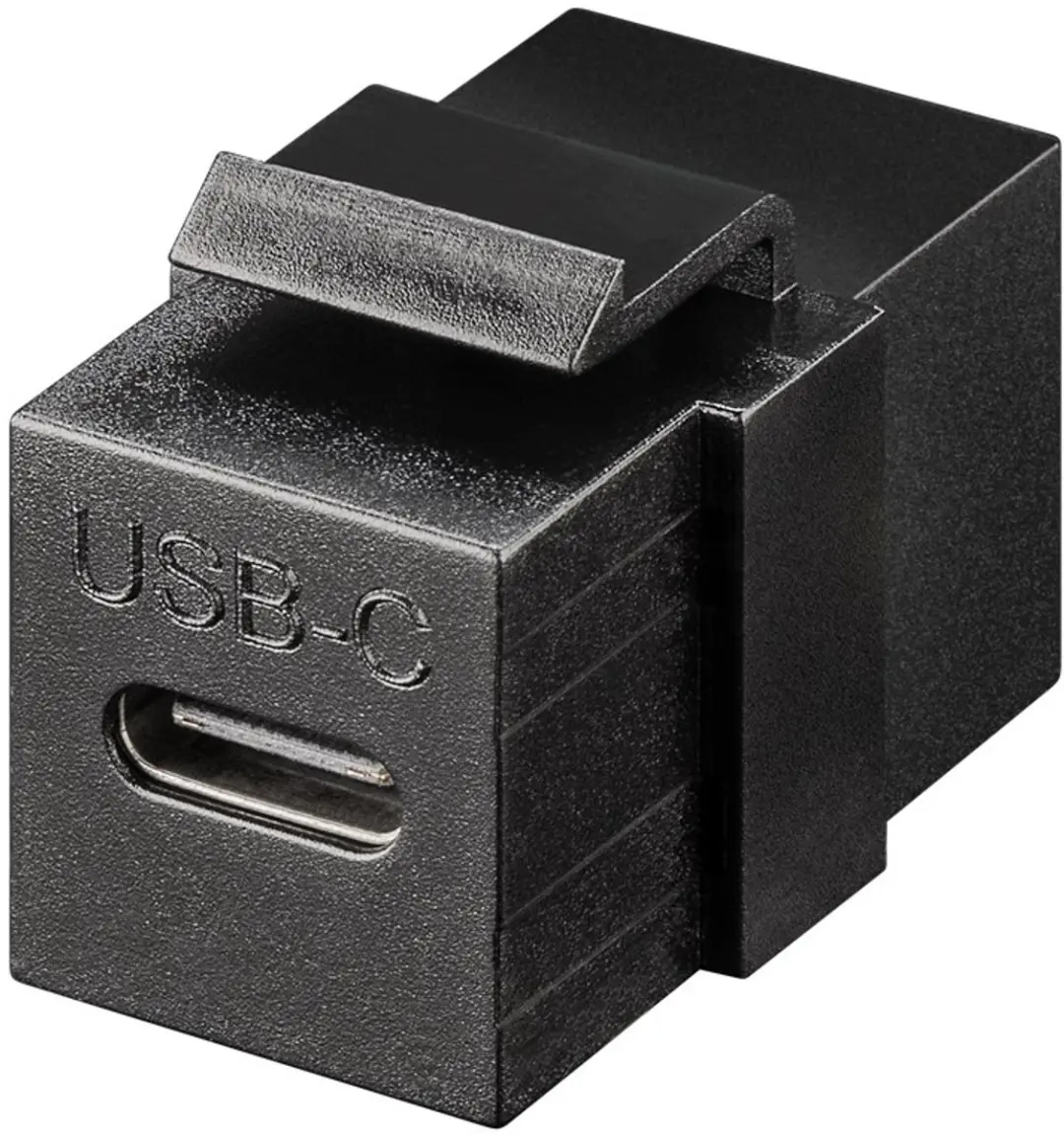 Goobay USB-C Keystone Module 61261 - USB3.2 10Gbps - Zwart