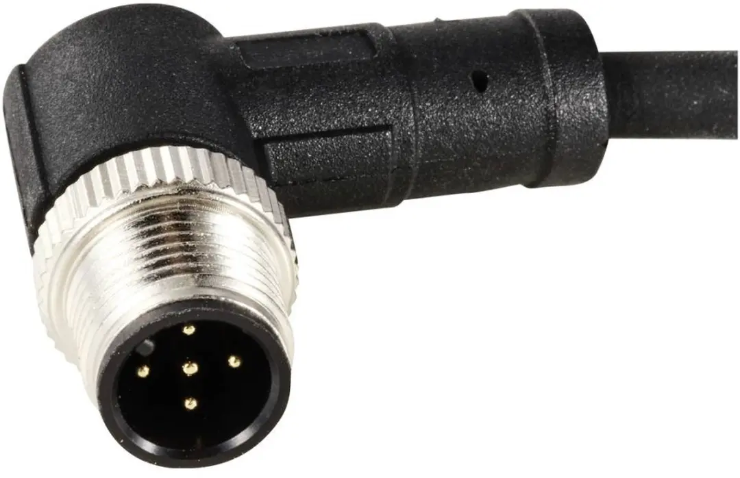 Tru Components TC-12833140 Sensor/Actuator Kabel M12 - 5 Polig - 2m - Zwart