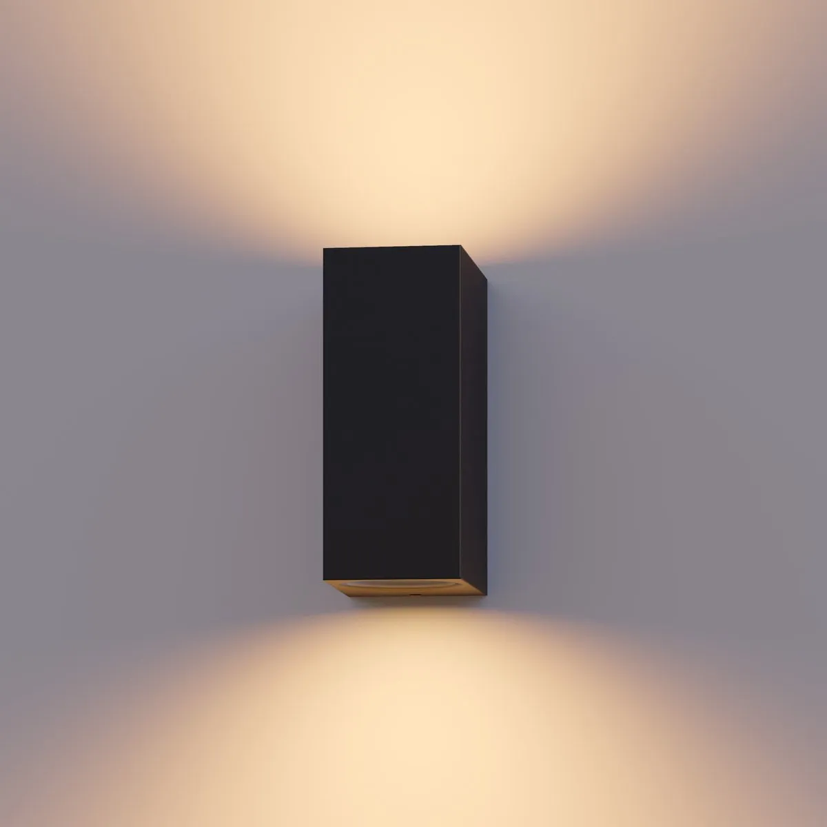 Calex Slimme LED Wandlamp RGBW 2xGU10 - Zwart