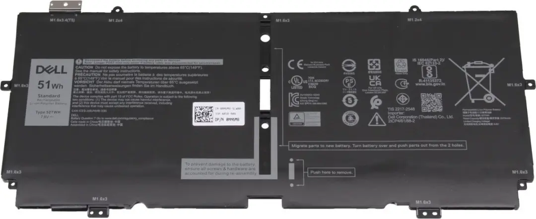 Dell 52TWH Batterij