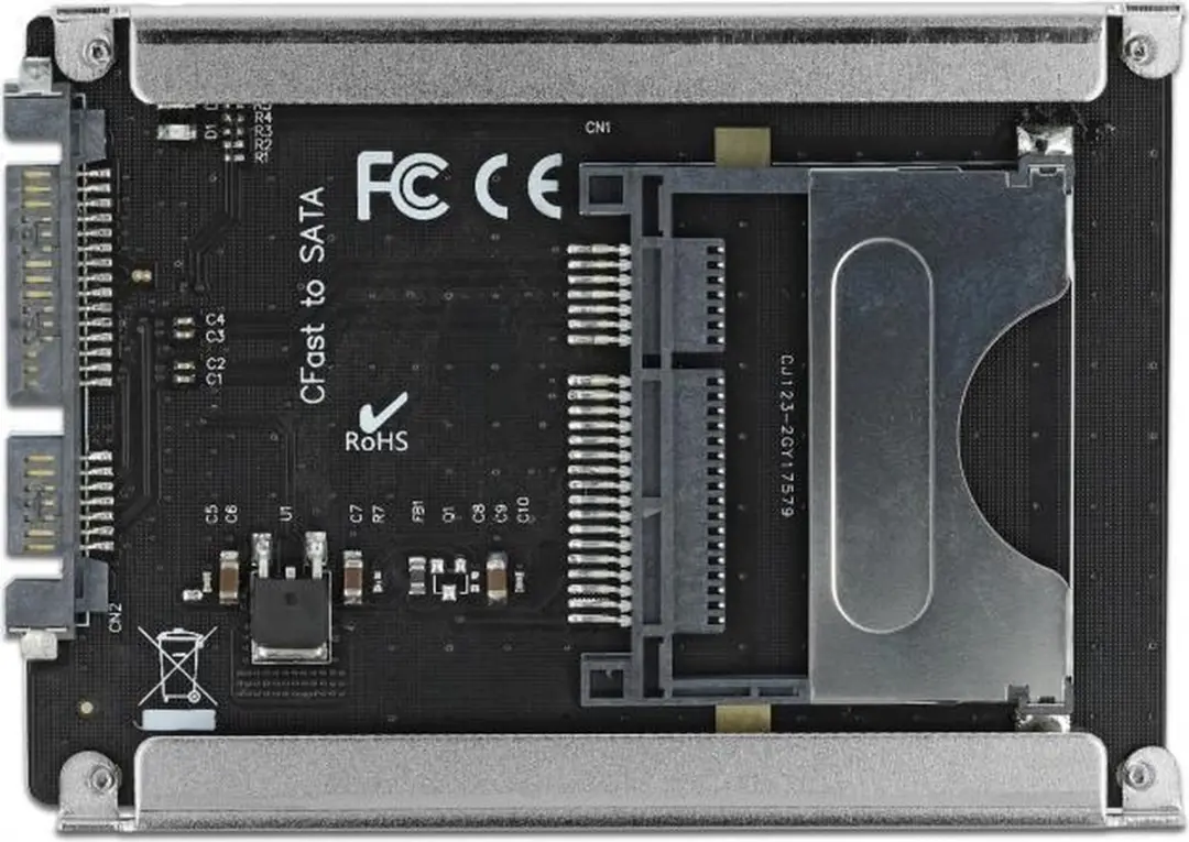 Delock 2.5″ SATA Card Reader - CFast - Grijs