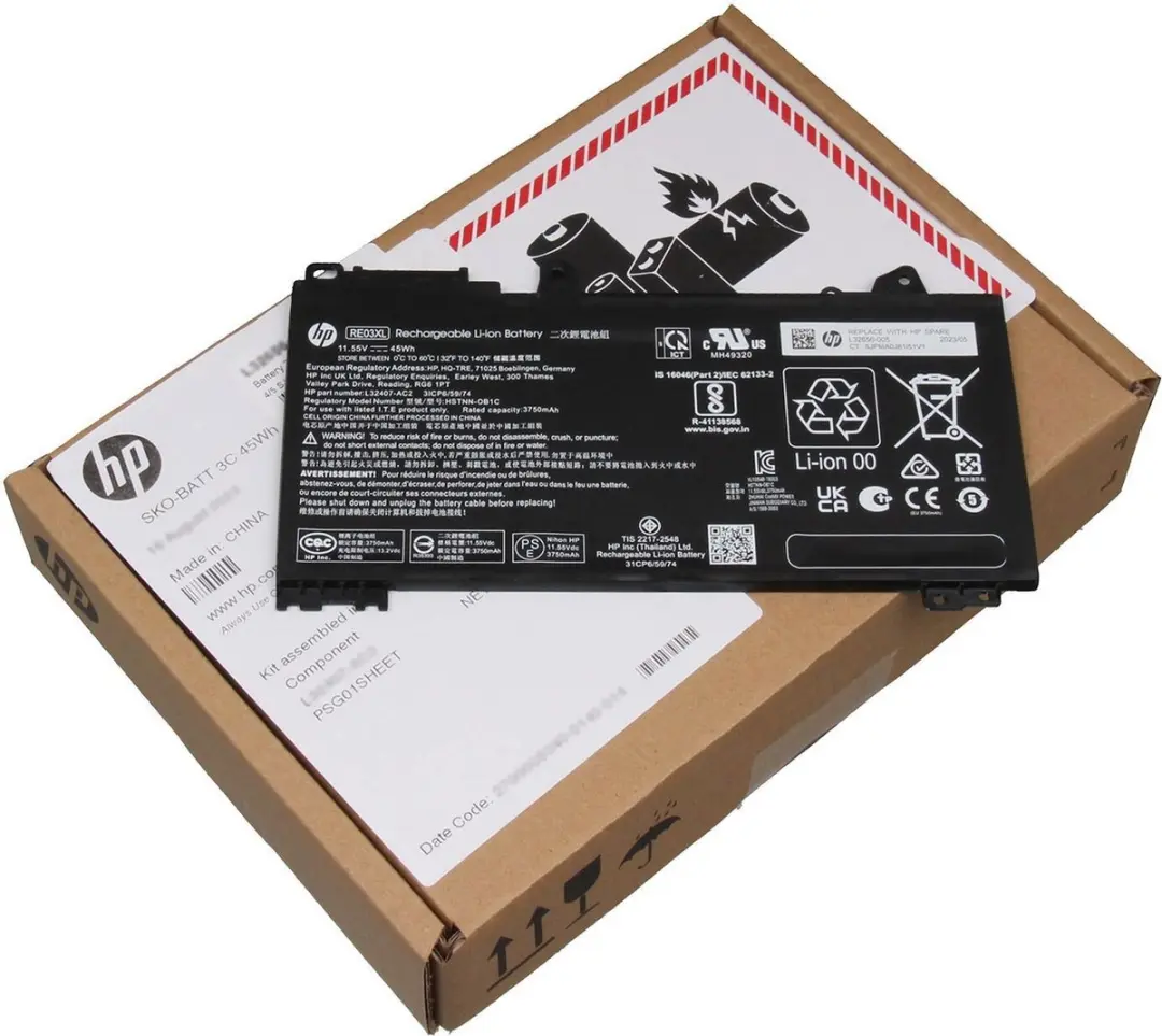 HP L32407-AC2 Batterij - 45Wh