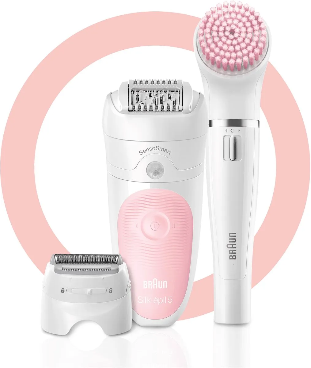 Braun Silk-épil 5 5-885 Epilator - 4 Opzetstukken - afbeelding 6 van 6