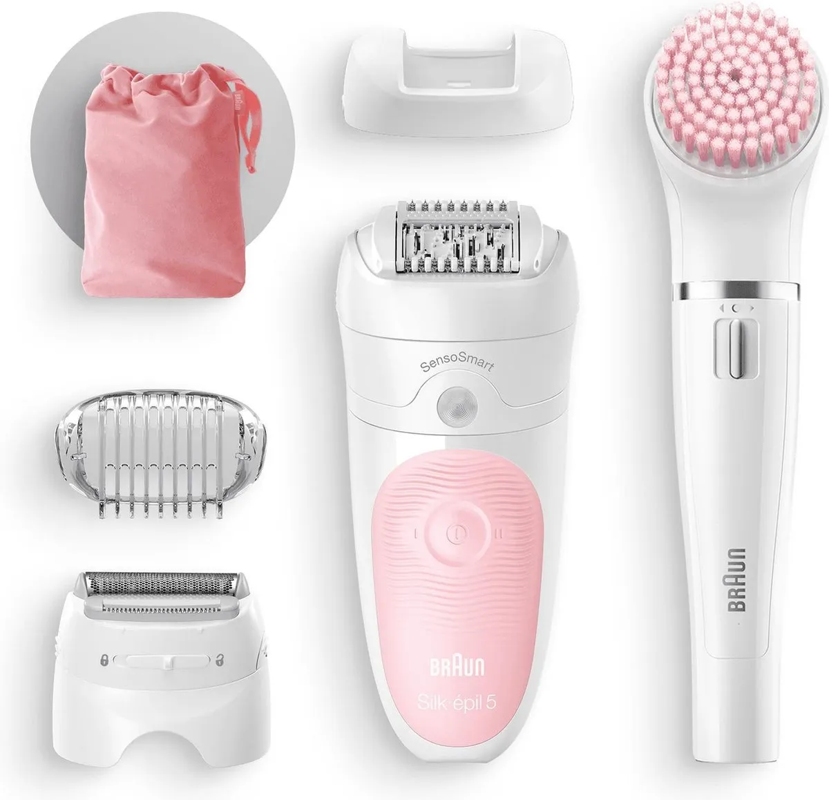 Braun Silk-épil 5 5-885 Epilator - 4 Opzetstukken