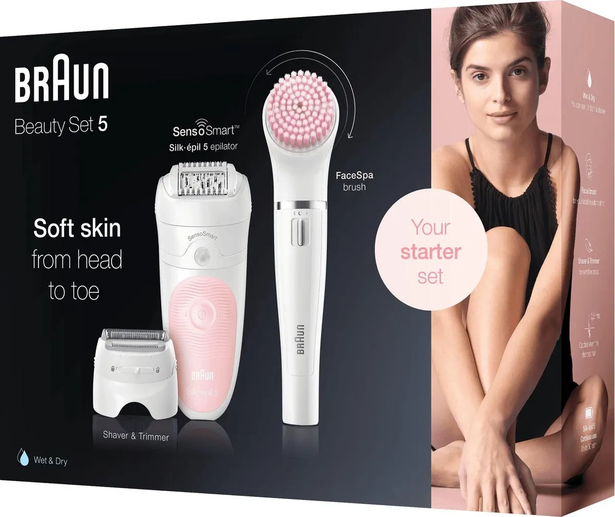 Braun Silk-épil 5 5-885 Epilator