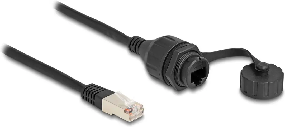 Delock RJ50 Mannelijk-Vrouwelijk Kabel 20cm