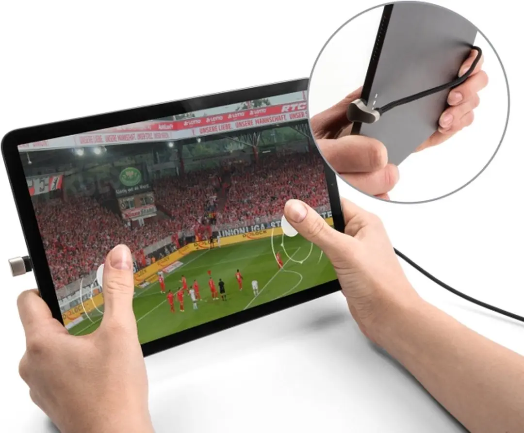 Delock USB-C naar Lightning Kabel 2m - 180° Hoek - Zwart