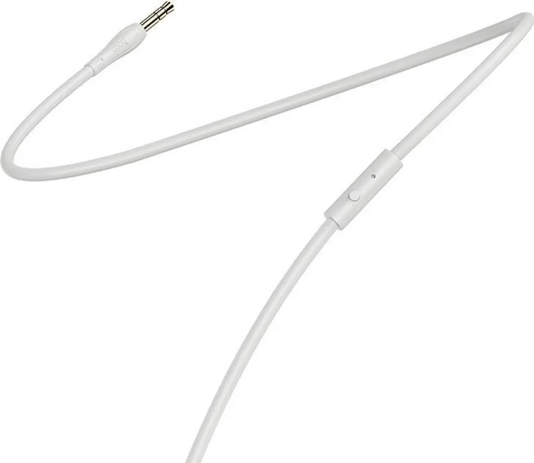 Hoco UPA15 AUX Kabel 3,5mm - 1m - Grijs/Wit