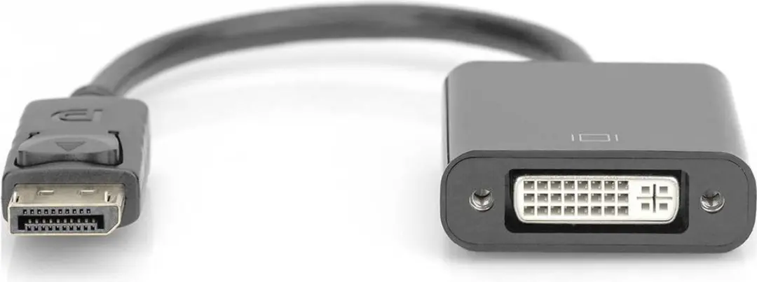Digitus DisplayPort naar DVI-I Kabel 0.15m - Zwart