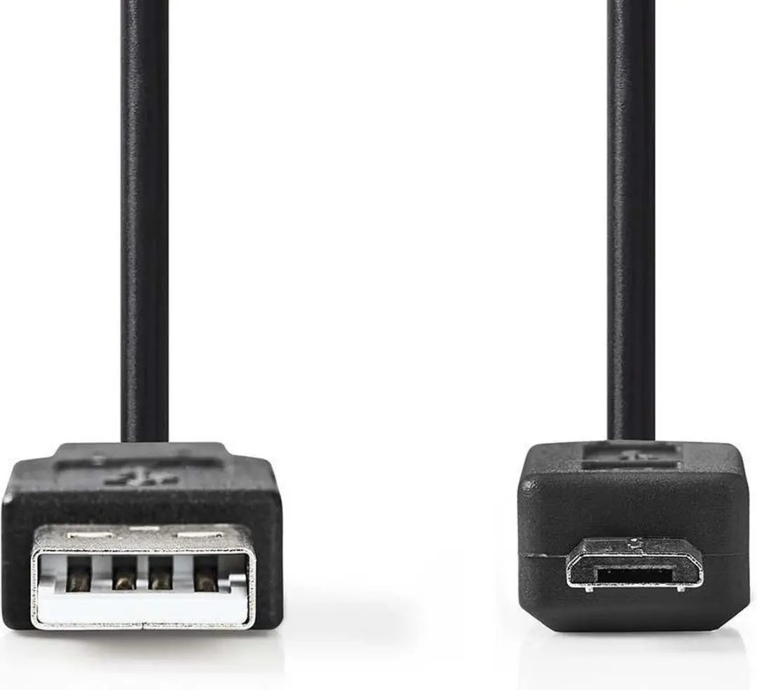 Nedis USB 2.0 A naar Micro-B Kabel 2m - 12W