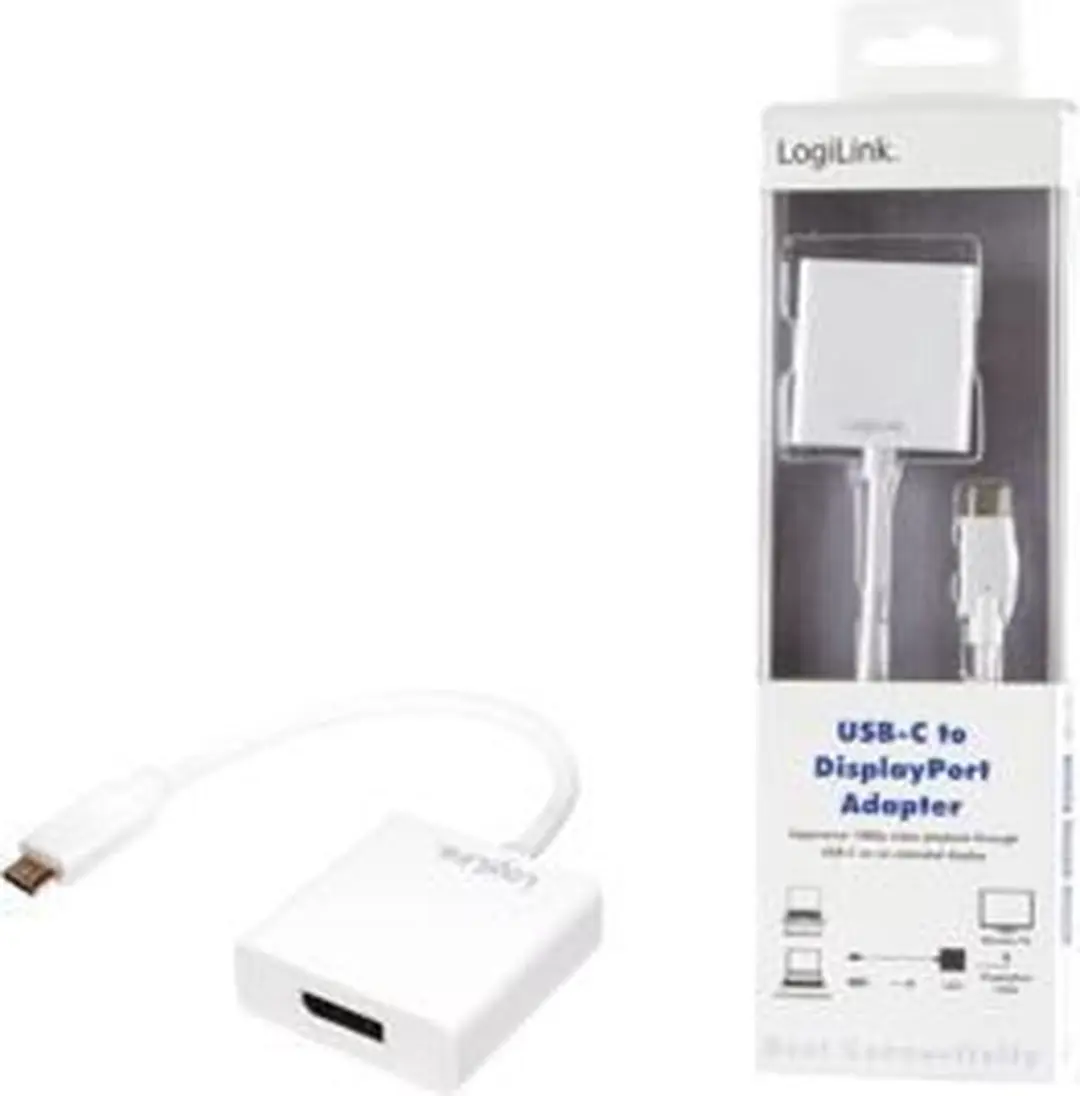 Logilink CV0109 USB Grafische Adapter 4K - Wit