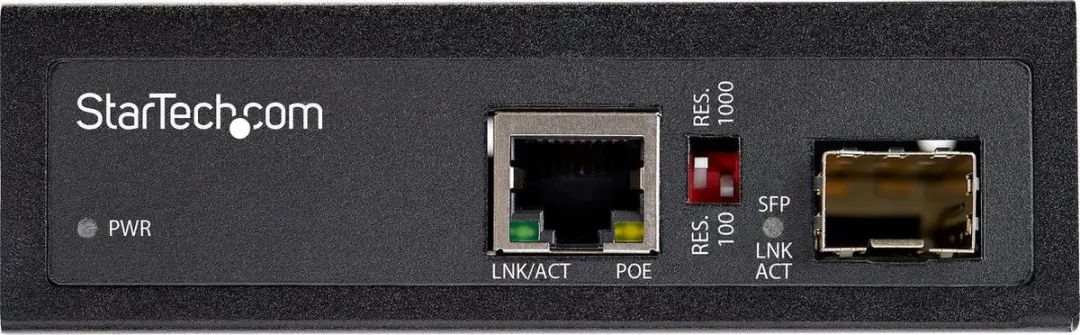 Startech IMC1GSFP60W Glasvezel Media Converter 60W PoE+